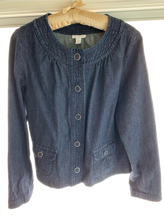 Charter Club Jackets & Blazers - Charter Club Blue Denim Jacket Size L